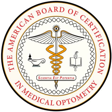 american board of optometry certification.